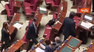 Conte torna in Aula a Montecitorio dopo l’operazione