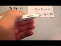 Simultaneous Equations elimination - Corbettmaths