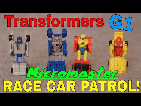 Transformers G1 Micromaster - Autobot Race Car Patrol _ GotBot True Review NUMBER 519