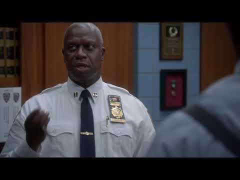 Captain Holt plays the gay card