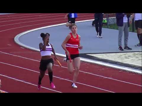 RELAIS 4X100m CAF  - Finale 2 Championnat départemental CJES  JOINVILLE - 2 juin 2018