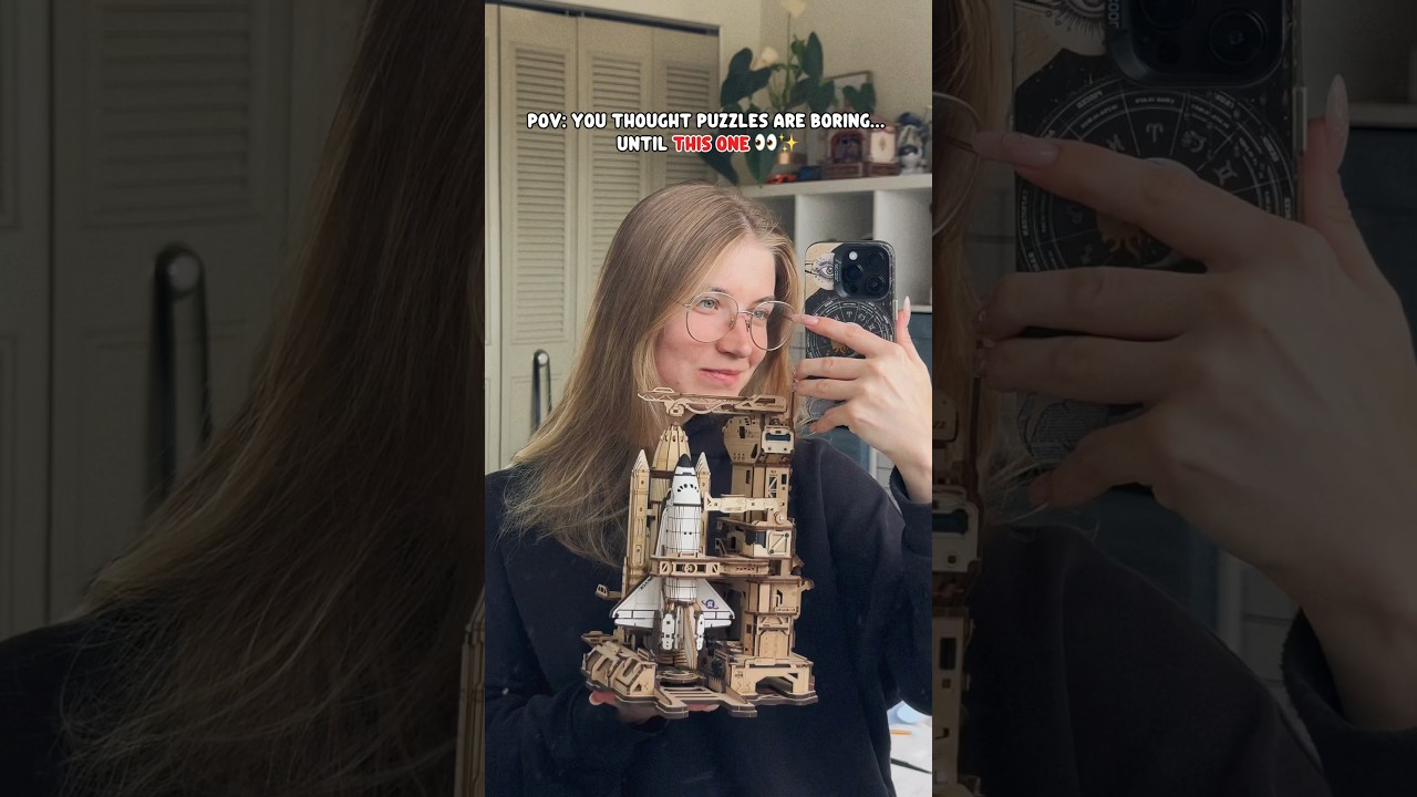 The most satisfying 3D puzzle build ever 🚀✨