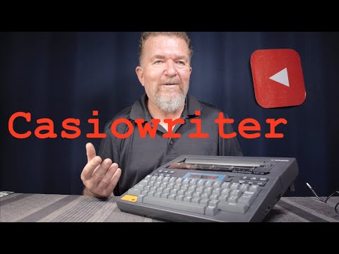 Typewriter Video Series - Episode 205: Casiowriter CW-10 Thermal Typewriter