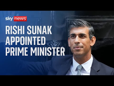 In full: Rishi Sunak appointed prime minister and gives first speech outside Downing Street