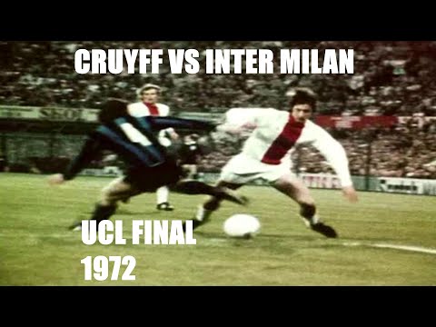 Johan Cruyff Vs Inter Milan UCL Final 1972 | Two Goals of Cruyff