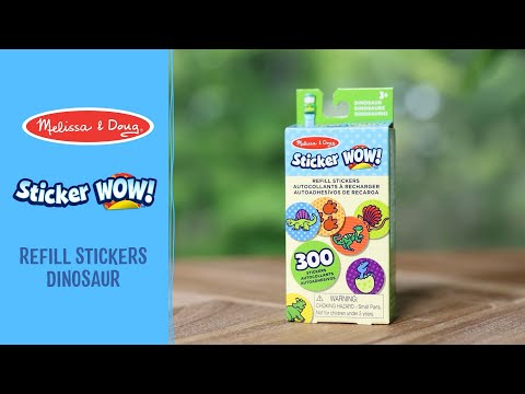 Sticker WOW! Refill Stickers - Dinosaur