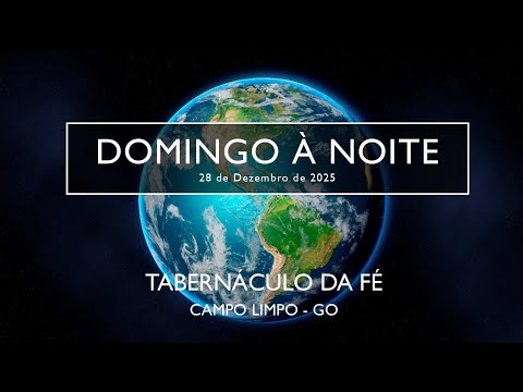 28.12.2025 - Domingo à Noite - Pr. Elizeu Rodrigues