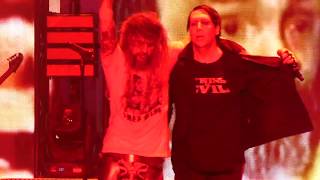 "Helter Skelter" Rob Zombie & Marilyn Manson@PNC Bank Arts Center Holmdel, NJ 7/24/18