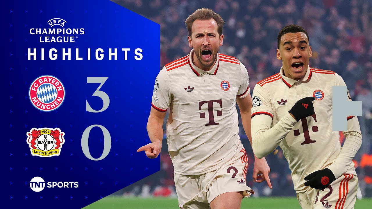 Kane & Musiala Run The Show 💫 | Bayern Munich 3-0 Leverkusen | UEFA Champions League Highlights