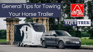 Towing Safety - General Tips for Towing Your Horse Trailer