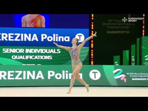BEREZINA Polina (ESP) BALL AAQ 30,55 - ECH Budapest 2024