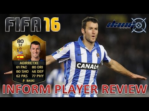 FIFA 16 INFORM IMANOL AGIRRETXE PLAYER REVIEW + STATS