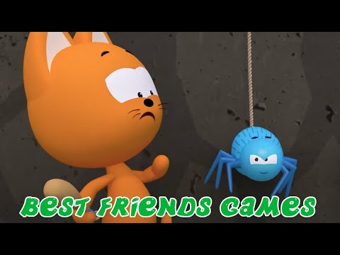 MEOW MEOW KITTY GAMES 😸 BEST FRIENDS GAMES 🐣🐯 Playing a game with KOTE