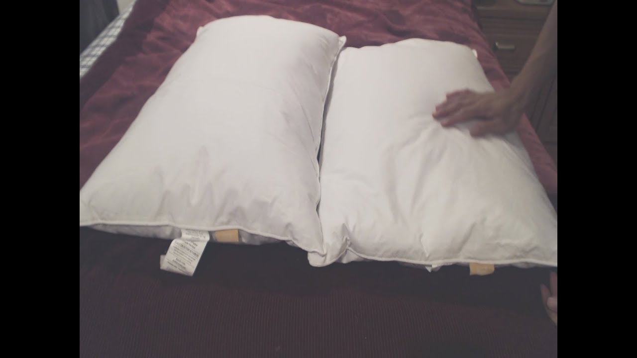 Puredown Goose Down and Feather Pillow Review