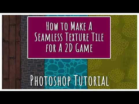 How to Make a Seamless Texture Tile for a 2D Game