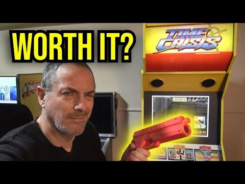 Arcade1Up Time Crisis vs MAME Light Gun Build – Is the Official Cabinet ACTUALLY Worth It