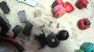 Just Workin On Some Joy Sticks, Buttons, And A Hyper Neo Geo 64 Control Panel