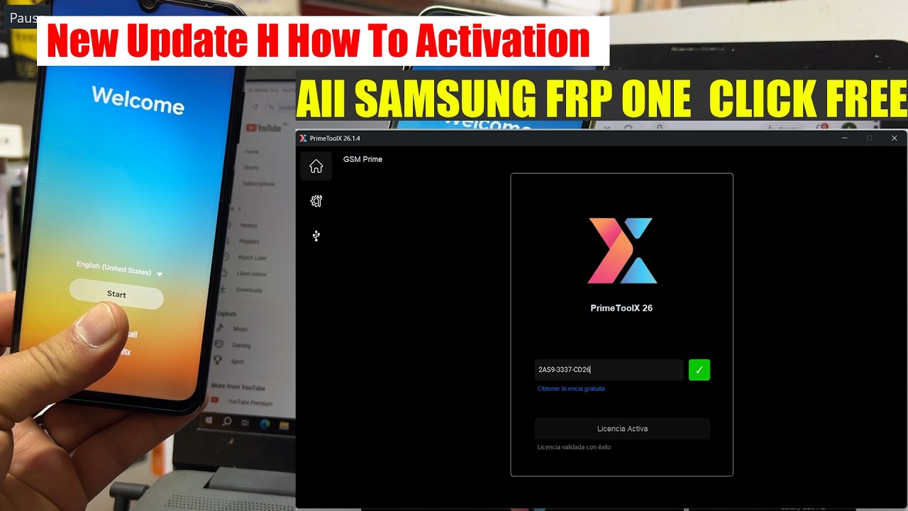 Samsung FRP Tool 2026, Remove Google Account || GSM PRIME TOOL