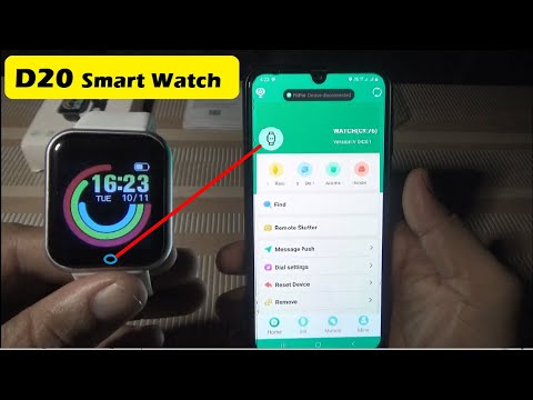 D20 Smart Watch Unboxing and Review & Setup | D20 Smart Watch How to Connect | Time Setting - Fix