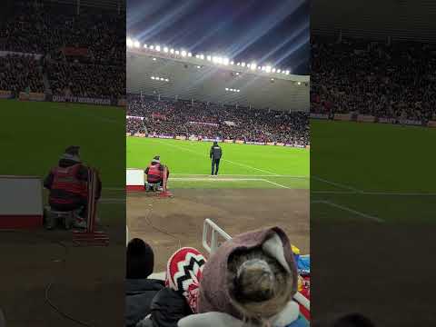 Final moments: Sunderland AFC 0 Manchester City 0 #SUNMAN #SAFC #Sunderland