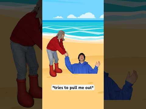 When You Get Stuck In Quicksand #shorts #relatable