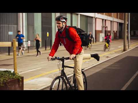 Targus Work + Play™ Cycling 15.6" Laptop Backpack - Black - video 1