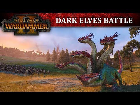 Total War: WARHAMMER 2 - Dark Elves Battle Let's Play