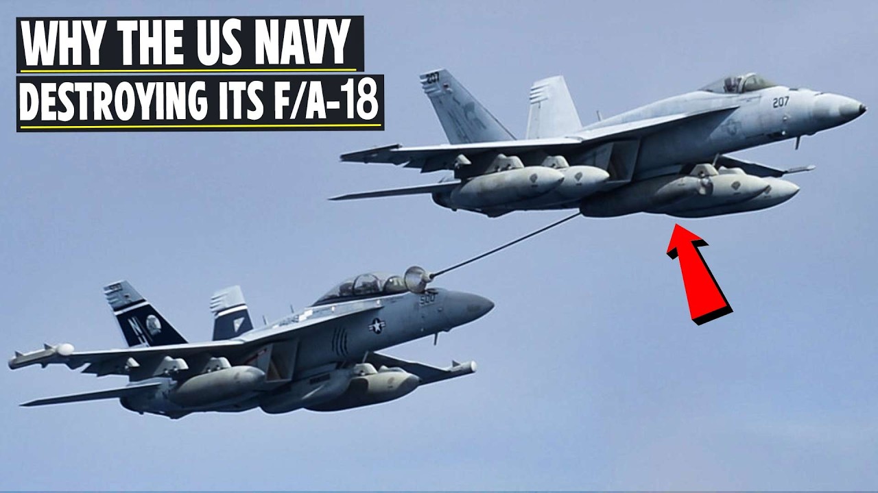 Why the US Navy is Deliberately Destroying Its F/A-18 Super Hornet Fleet?