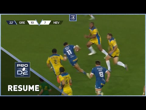 PRO D2 Saison 2024-2025 J30 - Résumé FC Grenoble Rugby - USON Nevers