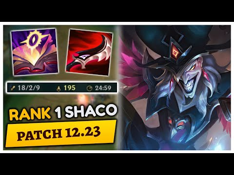 RANK 1 SHACO - MEJAI'S BROKENNNN?! | Patch 12.23