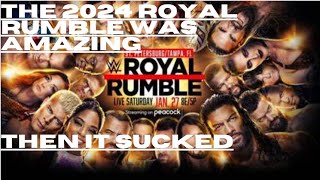 The 2024 Royal Rumble Was AMAZING... Then It Sucked