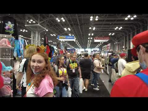 Walking New York Comic Con 2022 Friday 4K