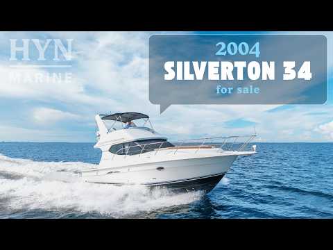 2004 Silverton 34 Convertible Sweetness Video
