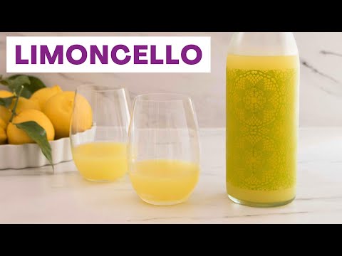 Homemade Limoncello Recipe 🍋🍋🍋