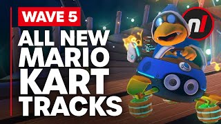 All the NEW Mario Kart 8 Deluxe Tracks - Wave 5