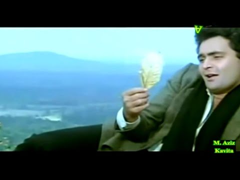 Khainch Laya Hai Tera Pyar Chale { The Great Muhammad Aziz & Kavita Krishnamurthy }  #RipRishiKapoor