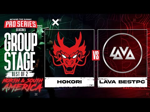 Hokori vs Lava Game 1 - BTS Pro Series 9 AM: Group Stage w/ Kmart & ET