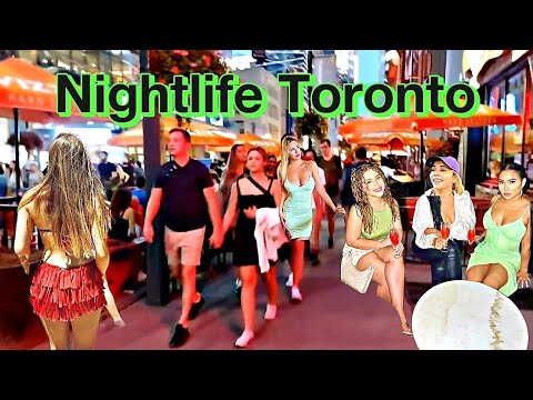 TORONTO NIGHTLIFE | TIFF AMBIENCE WALKING TOUR