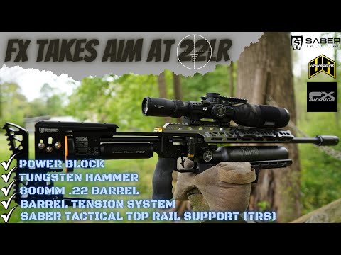 FX IMPACT M3 POWER BLOCK, TUNGSTEN HAMMER, AMD 800MM BARREL UPGRADES RELEASE (TAKING AIM AT 22LR)
