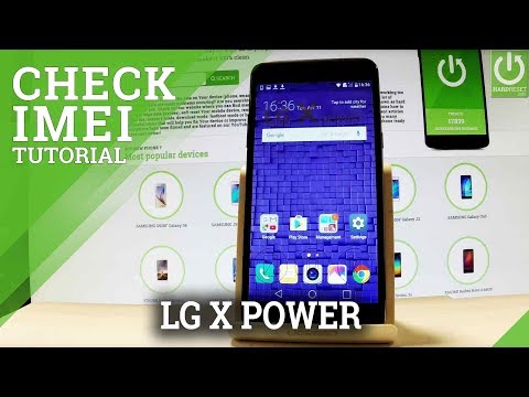 How to Check IMEI in LG X Power - Serial Number / IMEI Info