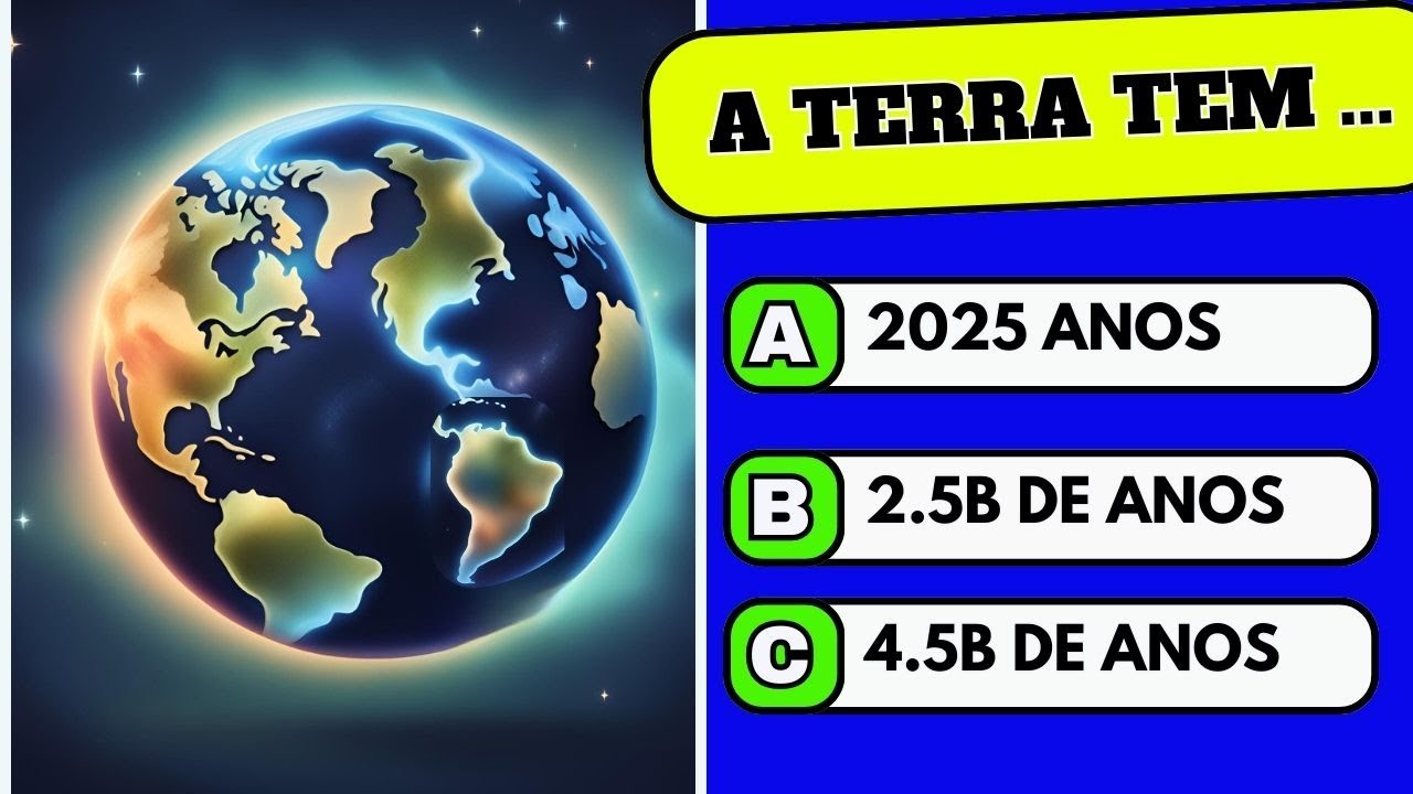 "VOCÊ É UM GÊNIO?🙄 TESTE SEUS CONHECIMENTOS-🤓QUIZ DE CONHECIMENTOS GERAIS📚