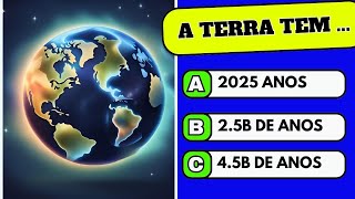 "VOCÊ É UM GÊNIO?🙄 TESTE SEUS CONHECIMENTOS-🤓QUIZ DE CONHECIMENTOS GERAIS📚