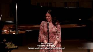They Write the Songs 2016 - Lindsay Mendez -  Full Moon in July