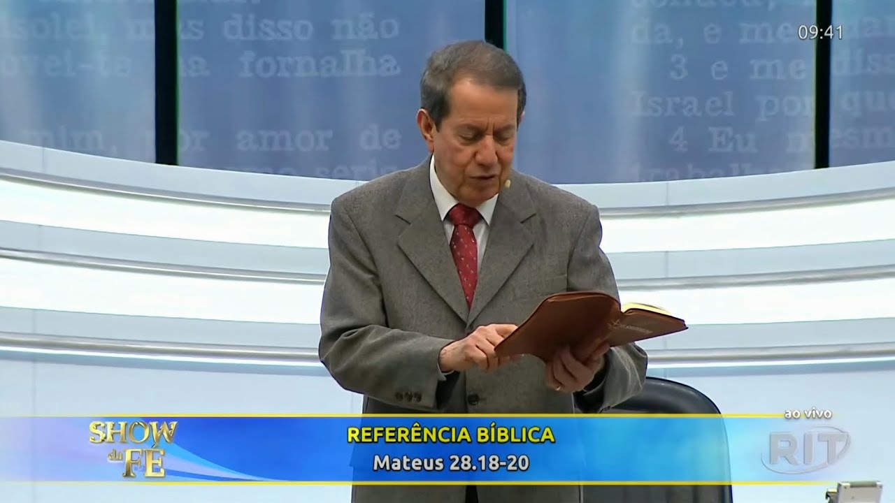 missionário rr soares - O PODER DO NOME DE JESUS - Mateus 28:18-20