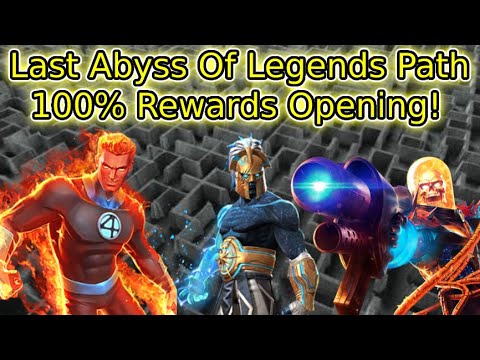 🔴Live! Last Abyss Path! Path 4 Completion | Big Crystal Opening!  | Marvel Contest Of Champions