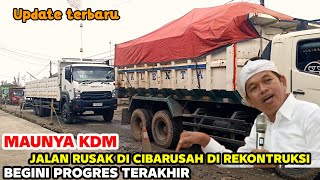 Download lagu CIBARUSAH DAMAGED ROAD‼️ KDM INSTRUCTES RECONSTRUCTION‼️ THIS IS THE CURRENT CONDITION #kdm mp3