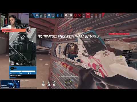 RAZAH ZIKOU OU PALUH Q JOGOU COMO O MELHOR DO MUNDO? - MELHORES MOMENTOS RAINBOW SIX SIEGE