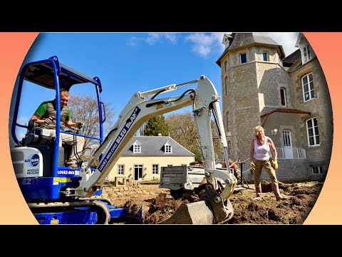 Garden Makeover: The Château's NEW Formal GARDEN Begins!
