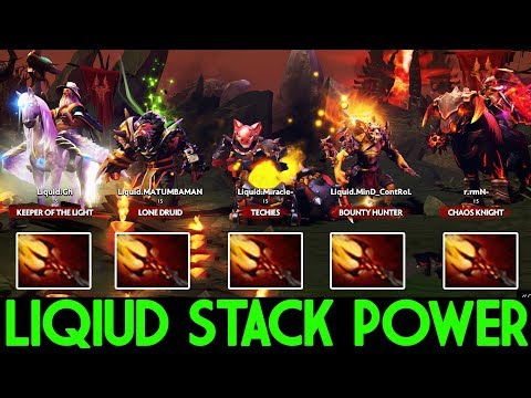 Miracle Techies ft Liquid Stack Battle Cup Full Dagon 5 Build What a Cancer 7.21 Dota 2