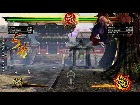 [Samurai Shodown 7] Tam Tam heavy fireball punish